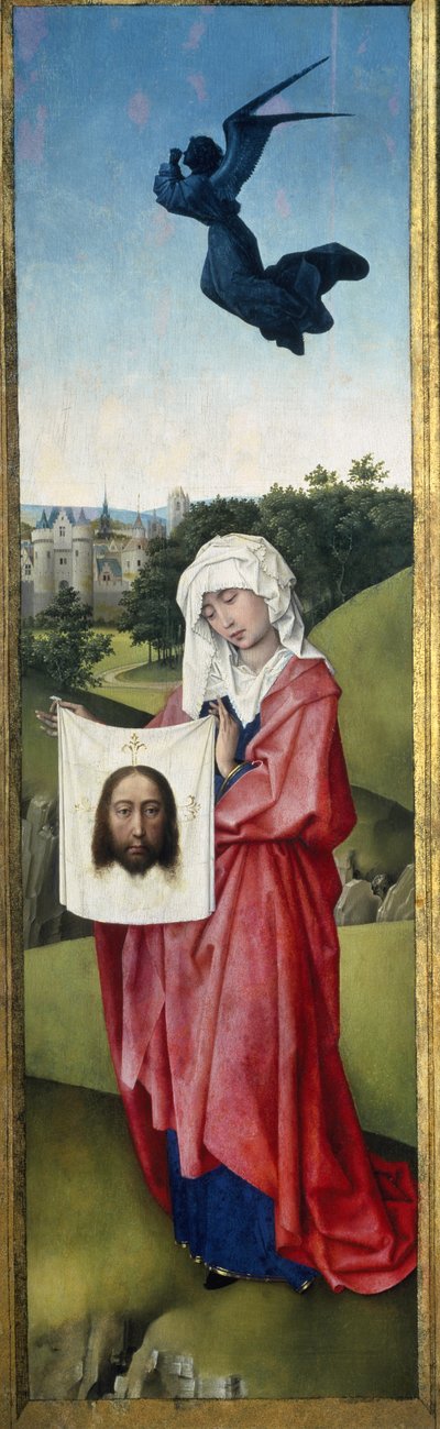 Sainte Véronique, Triptyque de la Crucifixion, vers 1445 - Rogier van der Weyden